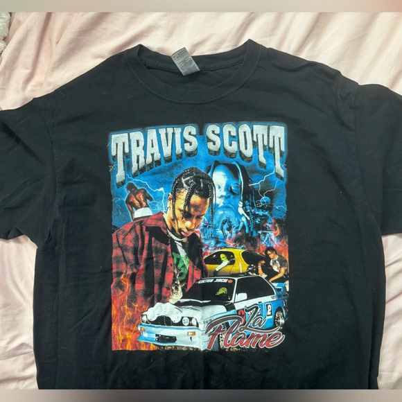 TRAVIS SCOTT GILDAN TEE - Picture 4 of 4